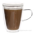 Дешевая термостойкая чашка для кофе с двойным стеклом
